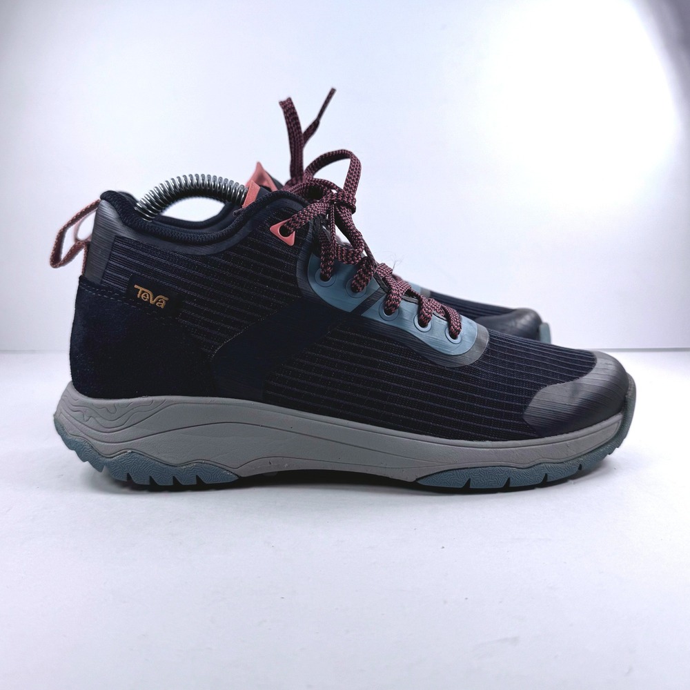Teva Canyonview RP Womens Hiking Boots Navy Grey Orange 1127812 Size 7